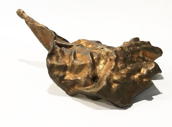 Campana “Escultura Folha de Bronze”, 2014 bronze fundido cast bronze 6 x 21 x 12 cm 2.4 x 8.3 x 4.7 in ed 1/5 + 2 P.A.
