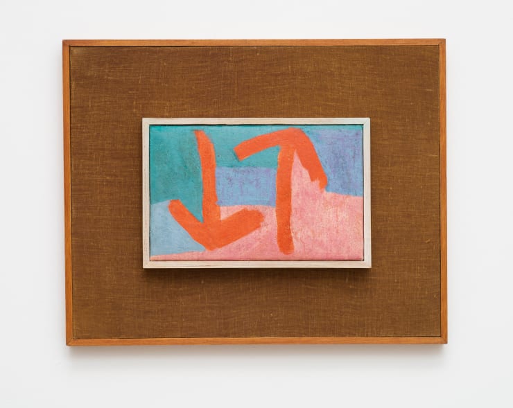 Waldemar Cordeiro Sem título | Untitled, 1963 óleo sobre tela | oil on canvas 17,5 x 27 cm cm | 6.89 x 10.63 in