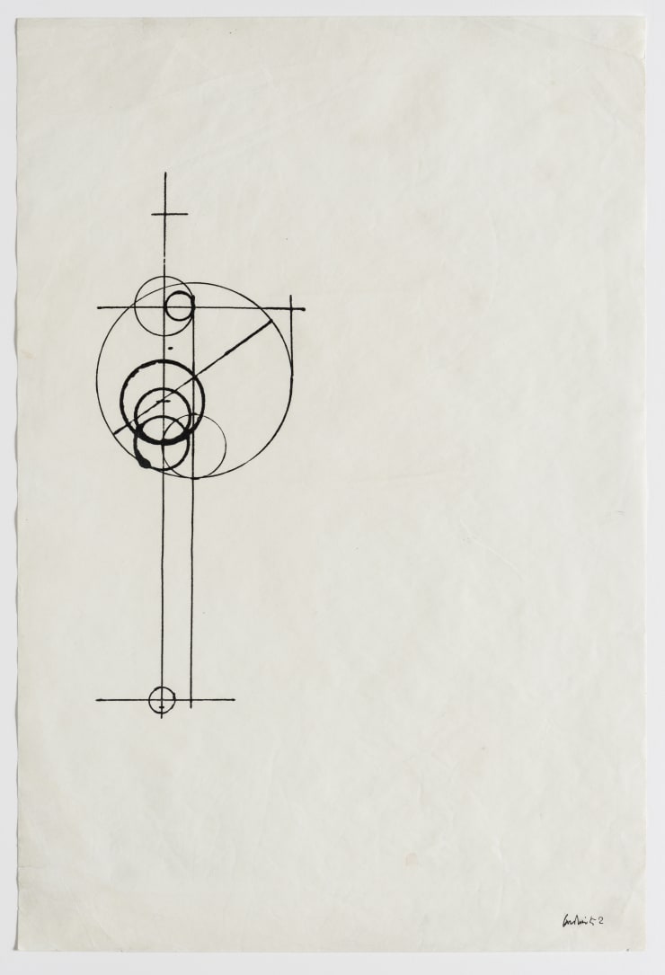 Waldemar Cordeiro Sem título | Untitled, 1952 Nanquim sobre papel | China ink on paper 32 x 21,5 cm | 12.59 x 8.46 in