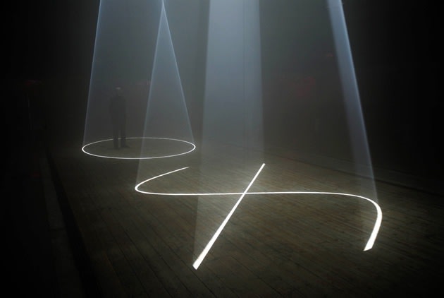 Anthony McCall, ¨Between You and I¨, 2006