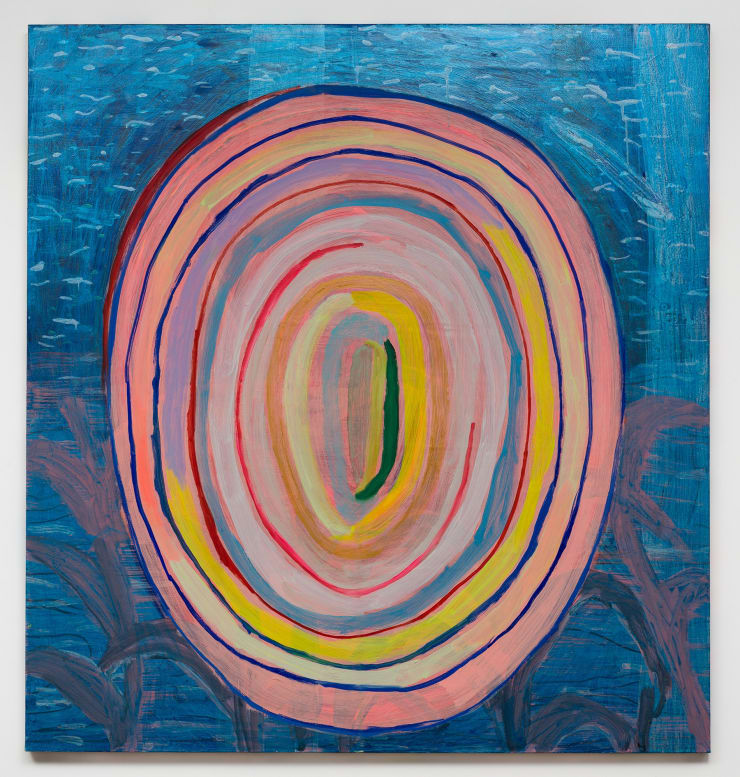 Gabriela Machado “O brilho”, 2011-2024 técnica mista sobre linho mixed media on linen 146 x 137 cm 57.48 x 53.94 in