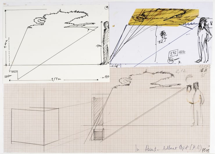 Regina Silveira, In Absentia (M.O.), 1993/2005
