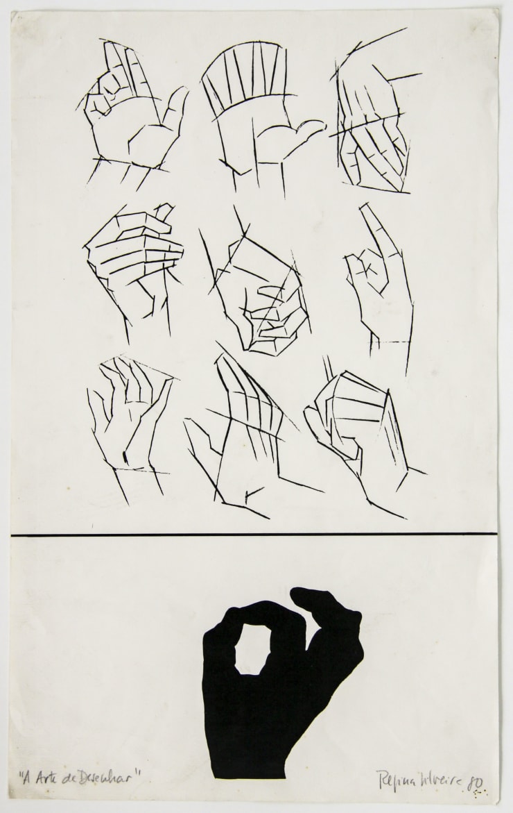 Regina Silveira, A Arte de Desenhar, 1980
