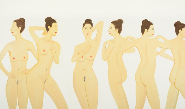 Alex Katz, ¨Untitled Nudes¨, 2013