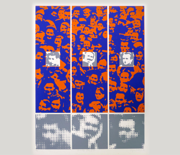 Regina Silveira “Middle class & co.”, 1972 serigrafia | silkscreen 66,5 x 51 cm 26.18 x 20.07 in ed 14/32