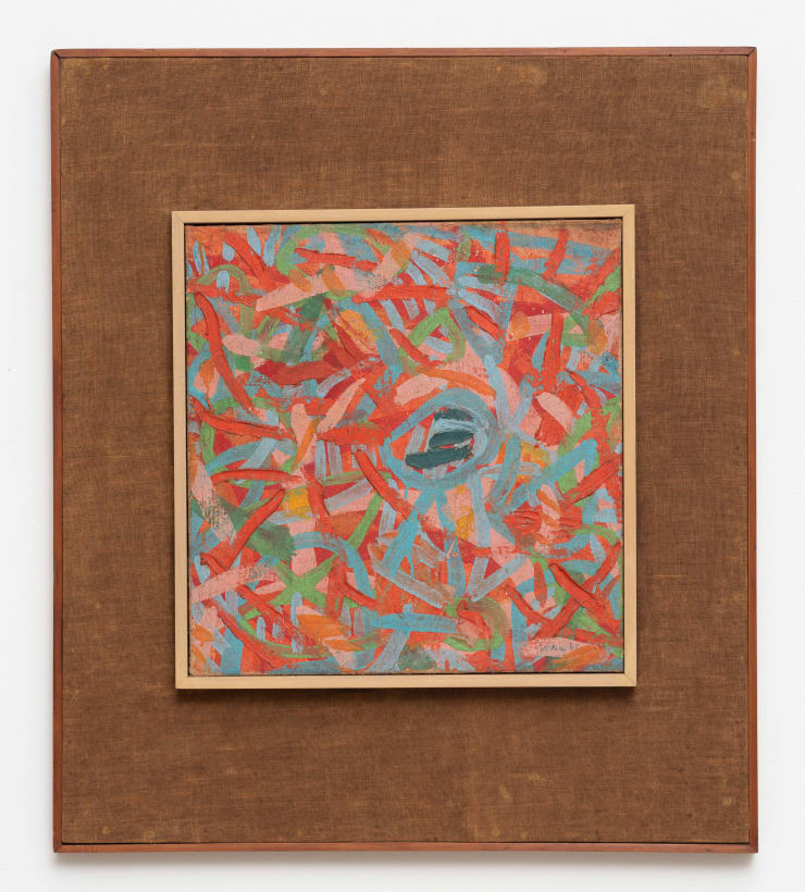 Waldemar Cordeiro Sem título | Untitled, 1963 óleo sobre tela oil on canvas 37,5 x 36 cm 14.76 x 14.17 in