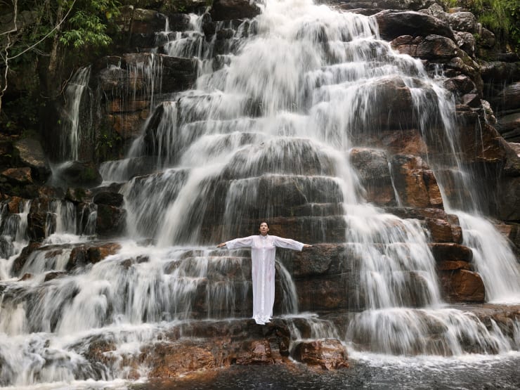 Marina Abramovic, Places of Power, Waterfall, 2013