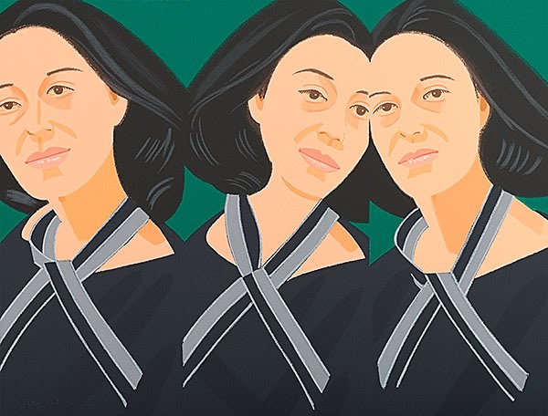 Alex Katz, ¨Grey Ribbon¨, 1990