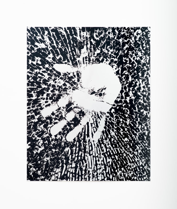 Regina Silveira "Mirror", 2022 impressão digital sobre papel laminado digital print on laminated paper 100 x 80 cm 39.37 x 31.5 in