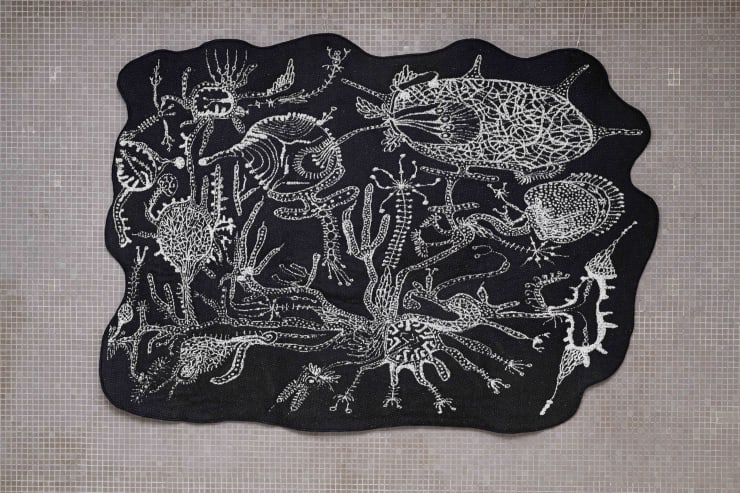 Campana “Tapete Antiqua”, 2024 algodão e seda cotton and silk 220 x 170 cm 86.6 x 67 in ed 1/3 + 2 P.A.