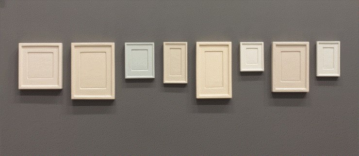 Allan McCollum, ¨Collection of Eight Plastes Surrogates¨, 1982/1993/2013