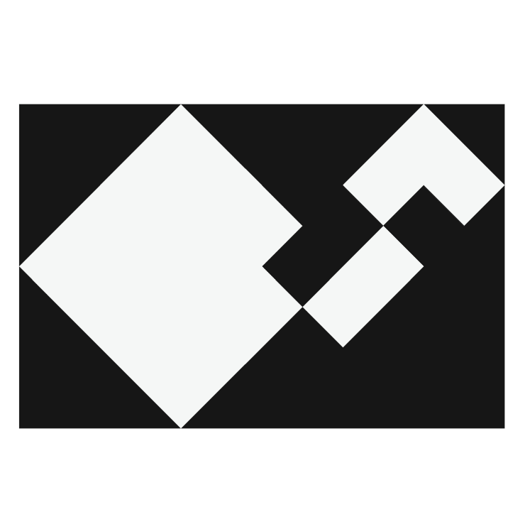 Geraldo de Barros "Da retomada de alguns objetos-forma da arte concreta”, N.º 01, 1979/2022 serigrafia sobre papel Arches 88 300g serigraph on Arches 88 300g paper 30 x 30 cm 11.81 x 11.81 in 5/5 + 3 P.A.