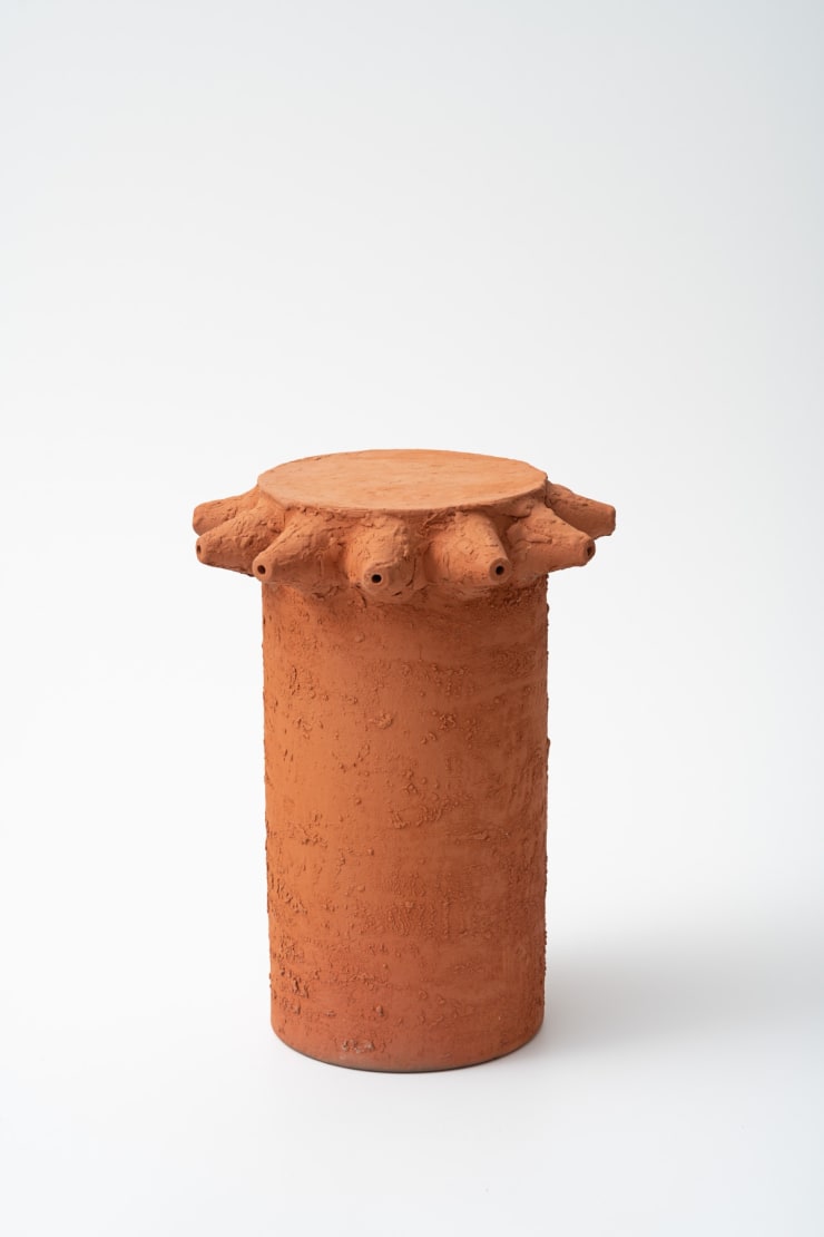 Campana Sopro na argila XX, 2022 terracota terracotta 49 x 37 Ø cm 19.29 x 14.57 Ø in ed 1/4 + 2 P.A.