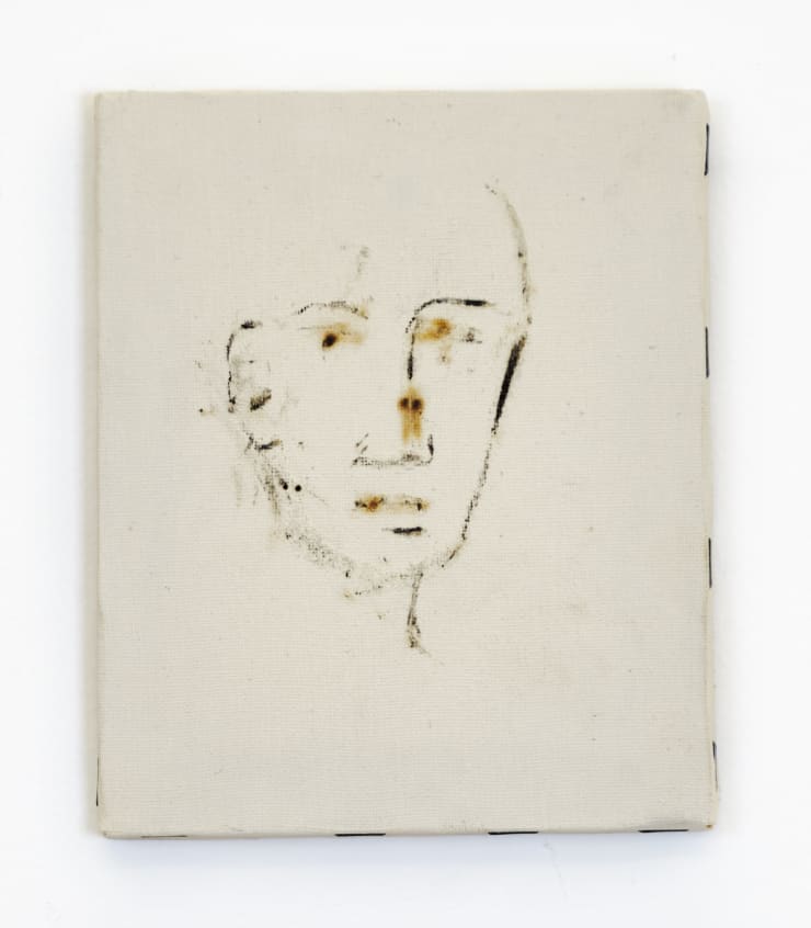 Fernando Zarif Operação Plástica / Chirurgie Esthétique (Portrait), 1997 Técnica mista sobre tela | Mixed media on canvas 18 x 15 cm | 7.09 x 5.9 in