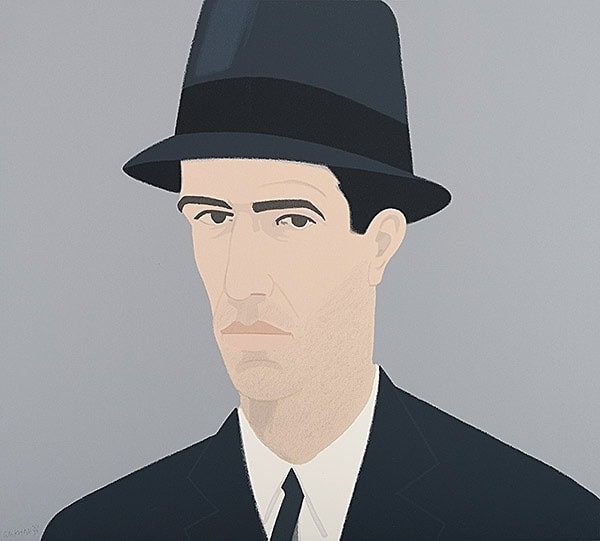 Alex Katz, ¨Self Portrait (Passing)¨, 1994