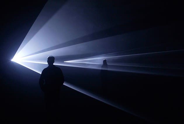 Anthony McCall, ¨You and I, Horizontal III¨, 2007