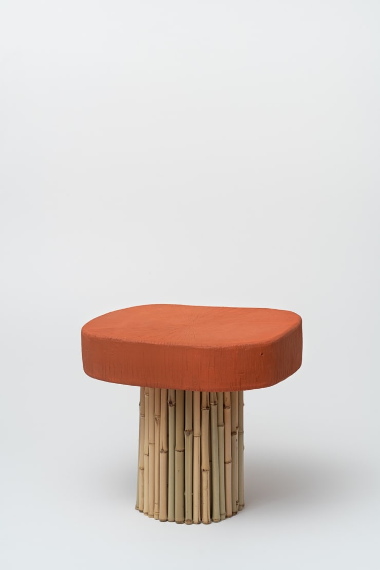 Campana Sopro na argila XIII, 2022 terracota e bambu terracotta, bamboo 46 x 51,5 x 38 cm 18.11 x 20.28 x 14.96 in ed 1/4 + 2 P.A.