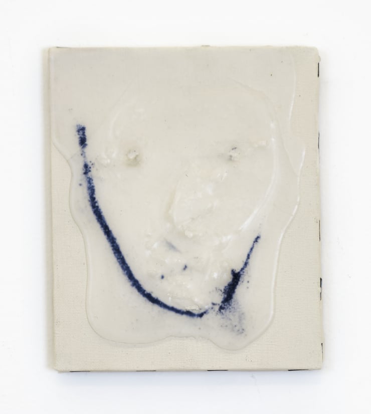 Fernando Zarif Operação Plástica / Chirurgie Esthétique (Portrait), 1997 Técnica mista sobre tela | Mixed media on canvas 18 x 15 cm | 7.09 x 5.9 in