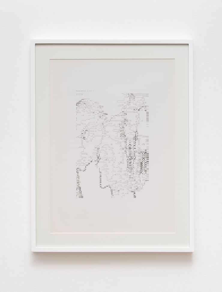 Waldemar Cordeiro “Derivadas de uma imagem: Transformação em Grau 1”, 1969 impressão offset offset print 61 x 44,5 cm 24.01 x 17.51 in