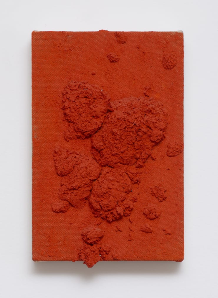 Bosco Sodi Sem título | Untitled, 2017 técnica mista sobre linho mixed media on linen 26,5 x 17,5 cm 10.4 x 6.9 in