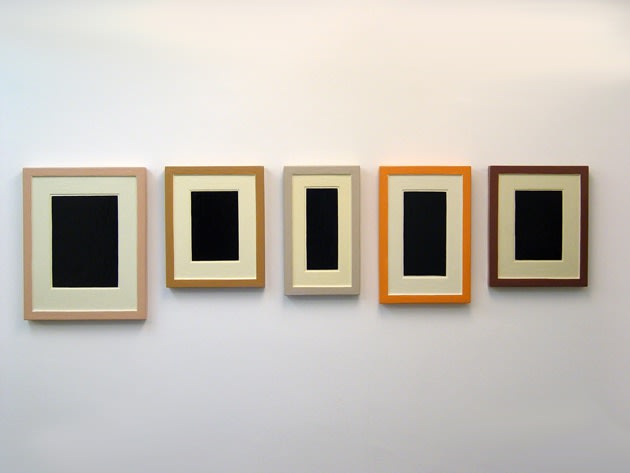 Allan McCollum, ¨Collection of Five Plaster Surrogates¨, 1982/1991