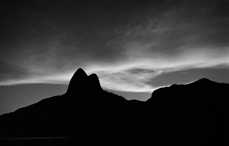 Thomaz Farkas “Vista do morro Dois Irmãos” Rio de Janeiro, RJ, c.1946 gelatina de prata silver gelatin 36 x 56 cm 14.17 x 22.04 in ed 8/17