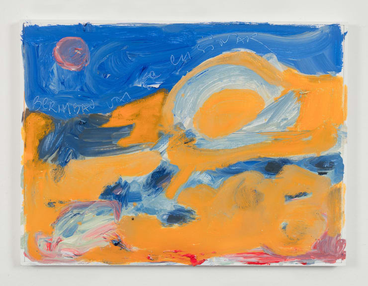 Gabriela Machado “Berimbau vai te ensinar”, 2017 óleo sobre linho | oil on linen 31 x 41 cm | 12.2 x 16.14 in