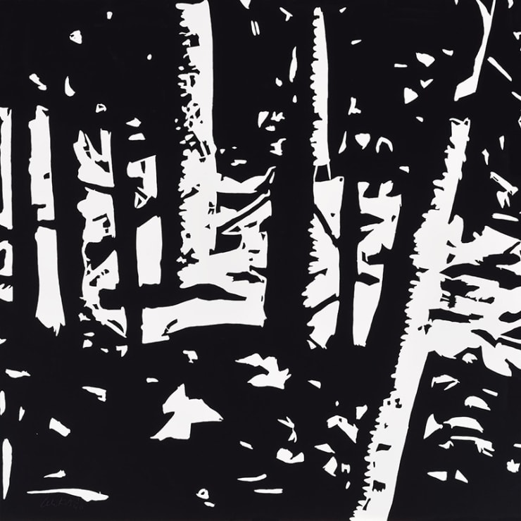 Alex Katz, ¨Main Woods¨, 2015
