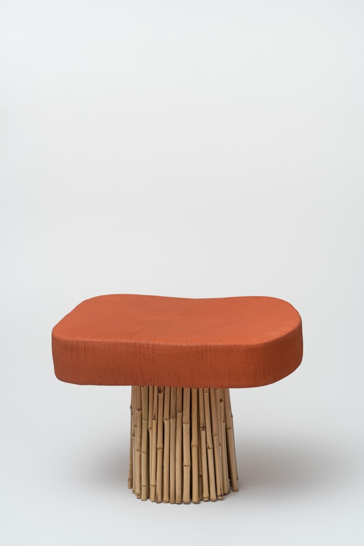 Campana Sopro na argila XIV, 2022 terracota e bambu terracotta, bamboo 48 x 61 x 43 cm 18.9 x 24.02 x 16.93 in ed 2/4 + 2 P.A.