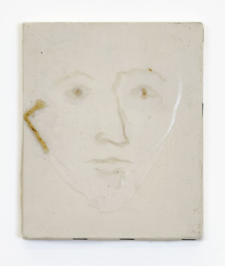 Fernando Zarif Operação Plástica / Chirurgie Esthétique (Portrait), 1997 Técnica mista sobre tela | Mixed media on canvas 18 x 15 cm | 7.09 x 5.9 in