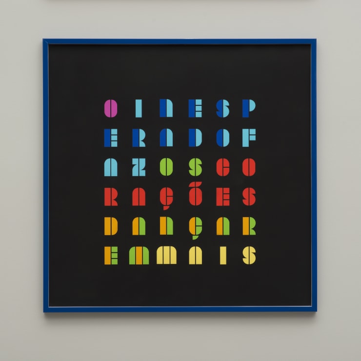 Augusto de Campos, "O Inesperado", 2017/2019