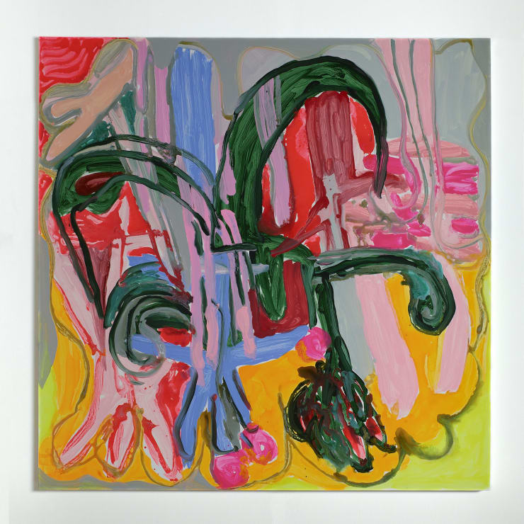 Gabriela Machado Sem título | Untitled, 2023 acrílica sobre linho | acrylic on linen 200 x 200 cm | 78.74 x 78.74 in