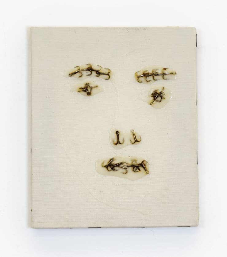 Fernando Zarif Operação Plástica / Chirurgie Esthétique (Portrait), 1997 Técnica mista sobre tela | Mixed media on canvas 18 x 15 cm | 7.09 x 5.9 in