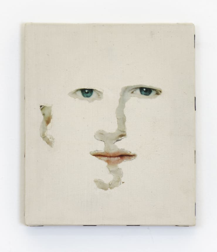 Fernando Zarif Operação Plástica / Chirurgie Esthétique (Portrait), 1997 Técnica mista sobre tela | Mixed media on canvas 18 x 15 cm | 7.09 x 5.9 in