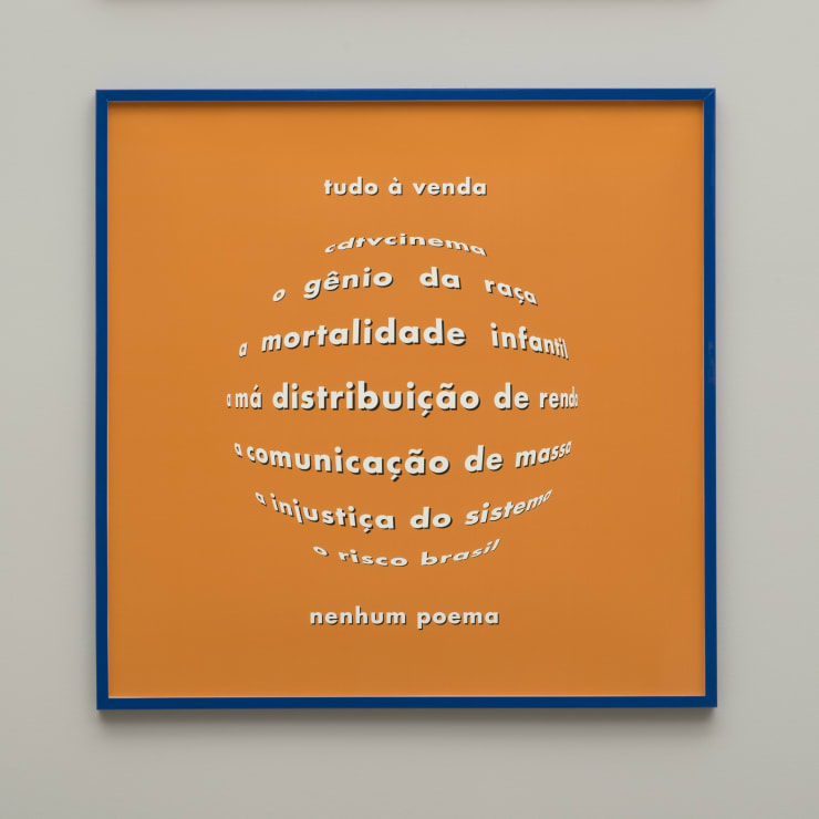 Augusto de Campos, "Mercado", 2002/2019