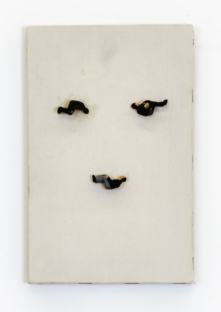 Fernando Zarif Operação Plástica / Chirurgie Esthétique (Portrait), 1997 Técnica mista sobre tela | Mixed media on canvas 22 x 14 cm | 8.66 x 5.51 in