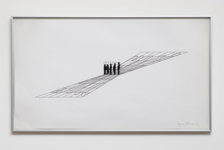 Regina Silveira, O Abraço, 1983