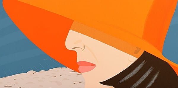 Alex Katz, ¨Orange Hat¨, 1990