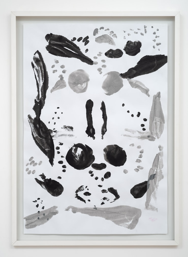 Analivia Cordeiro, “Bodyprints II” da série "Dancing on the Paper", 2018