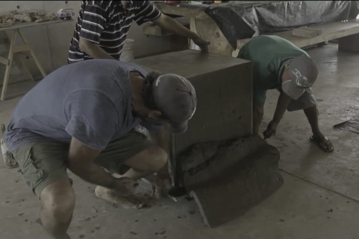Bosco Sodi | Making Of Clay Cubes