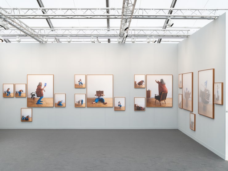 Bani Abidi 'Fragments from a nightmare', Frieze London, booth A16. Photo: JUDDartINDEX. 2024.