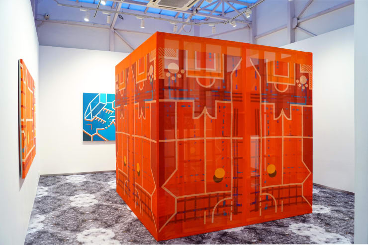 Kanishka Raja, Ground Control | Install View, Experimenter - Ballygunge Place, Kolkata. 2022.