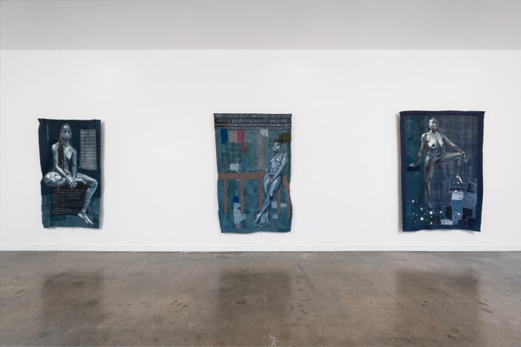 Bhasha Chakrabarti | When I Get That Mood Indigo I M+B Doheny, Los Angeles, install view, 2021