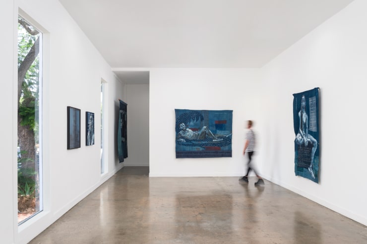 Bhasha Chakrabarti | When I Get That Mood Indigo I M+B Doheny, Los Angeles, install view, 2021