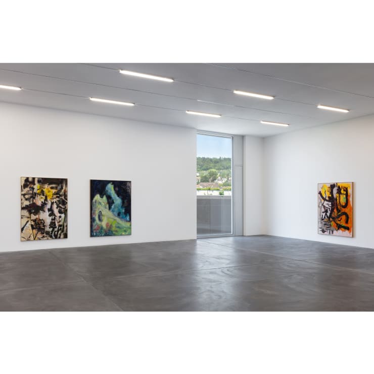 Christopher Kulendran Thomas: FOR REAL, Kunsthalle Zürich, 2023 | Image Credit: Andrea Rossetti and Héctor Chico / Courtesy of the artist and Kunsthalle Zürich