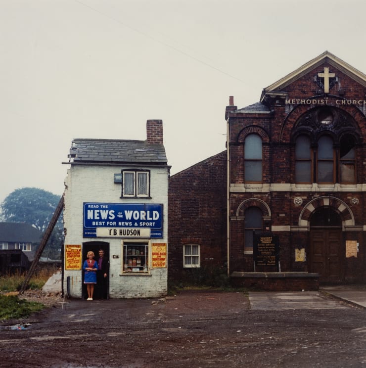 Peter Mitchell, Mr. & Mrs. Hudson, Leeds, 1974