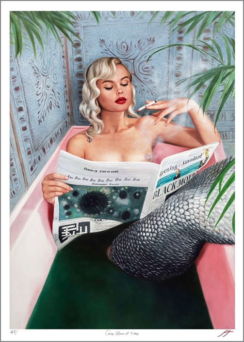 'Once Upon A Time' Limited Edition Print. Large , 2025 Size: A2 42cm x 59.4cm (16.5" x 23.4")