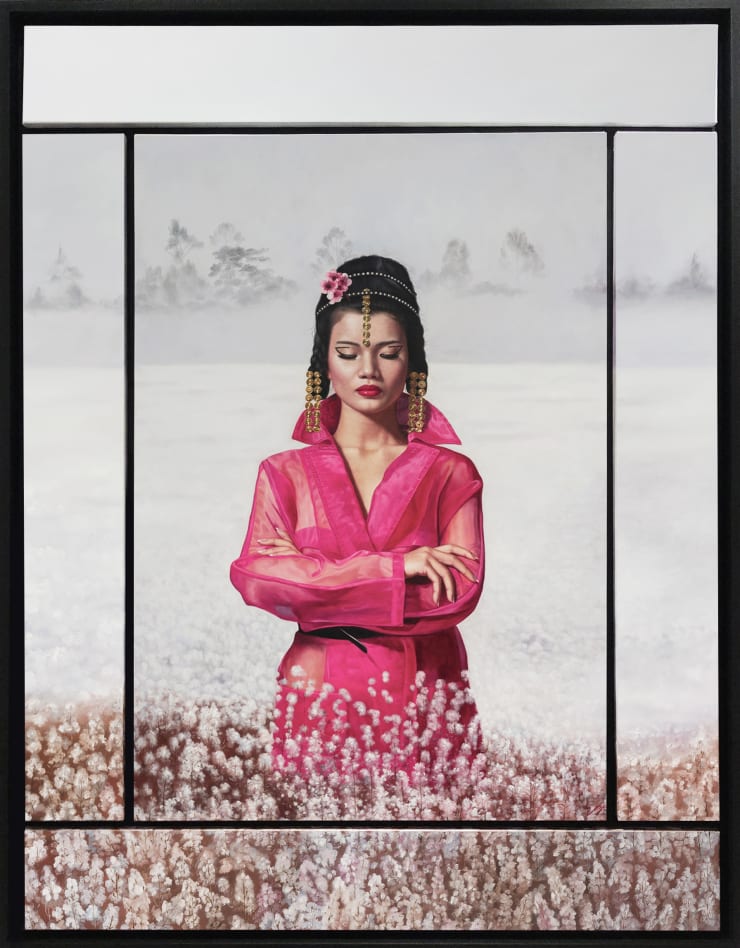 'Silence', 2020 142cm x 183cm (56″ × 72″)