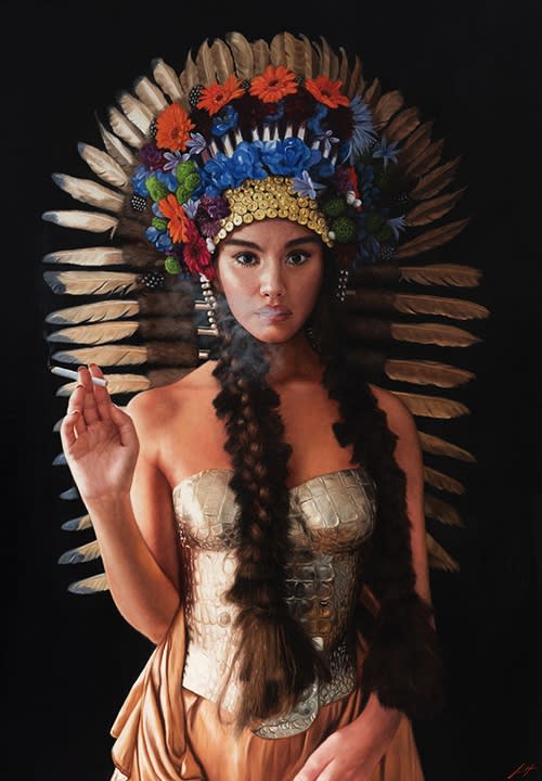 'Dreamcatcher' , 2020 109cm x 76cm