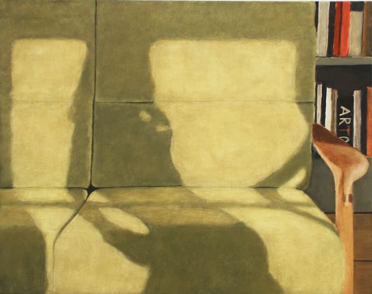 oil on canvas , 6o x 76 cm